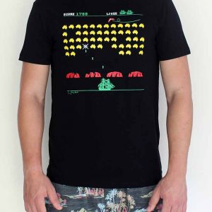 guys space invasion t-shirt by Merry Sparks