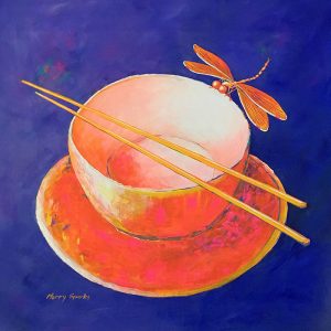 Chinese Bowl still life painting by Merry Sparks