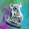 How Much Can A Koala? 2 popart by Merry Sparks