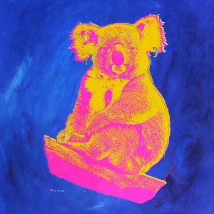 How Much Can A Koala? 4 popart by Merry Sparks