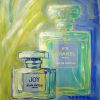 Chanel No 5 and Joy 3 popart by Merry Sparks