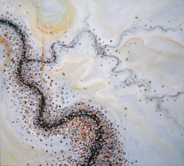 River System Townsville painting by Merry Sparks