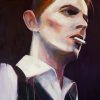 David Bowie portrait by Merry Sparks